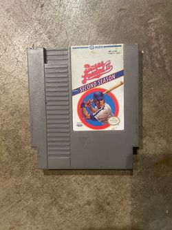 Bases Loaded II Second Season NES Cartridge