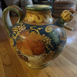 Hand painted Ceramic Decorative Pot