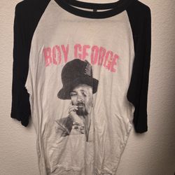 life tour boy george and culture club the B-52s thompson twins tom bailey october 3 greek theatre baseball t shirt Size L Make Me An Offer 