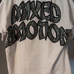 Mixed emotion shirt size, small in men
