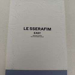LE SSERAFIM - EASY (Vol. 2 Featherly Lotus)