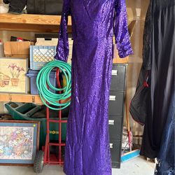 Full length evening gown