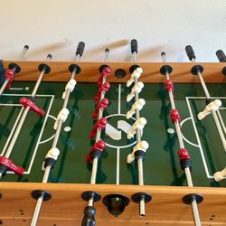 All-In-1: Foosball, Air Hockey, Ping Pong Table