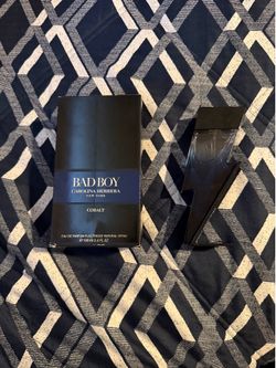 Carolina Herrera cobalt bad boy cologne for men brand new