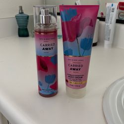 Body spray and lotion