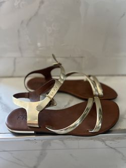 Gold Sandals 