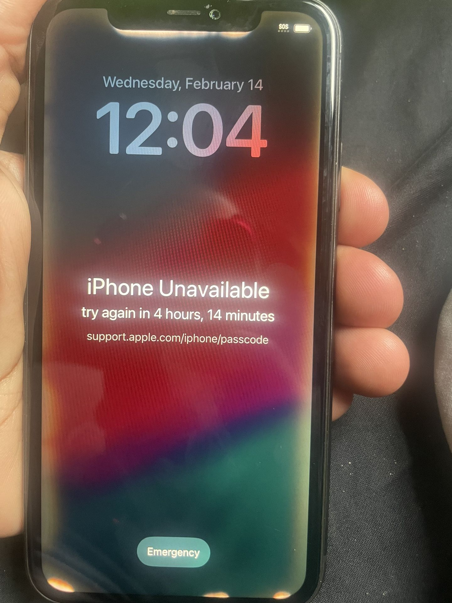 locked iphone 11