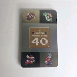 NEW Super Mario Bros. 40th Anniversary Collectible Nintendo Switch Game Case