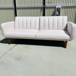 Brand New Light Pink Sofa Bed 