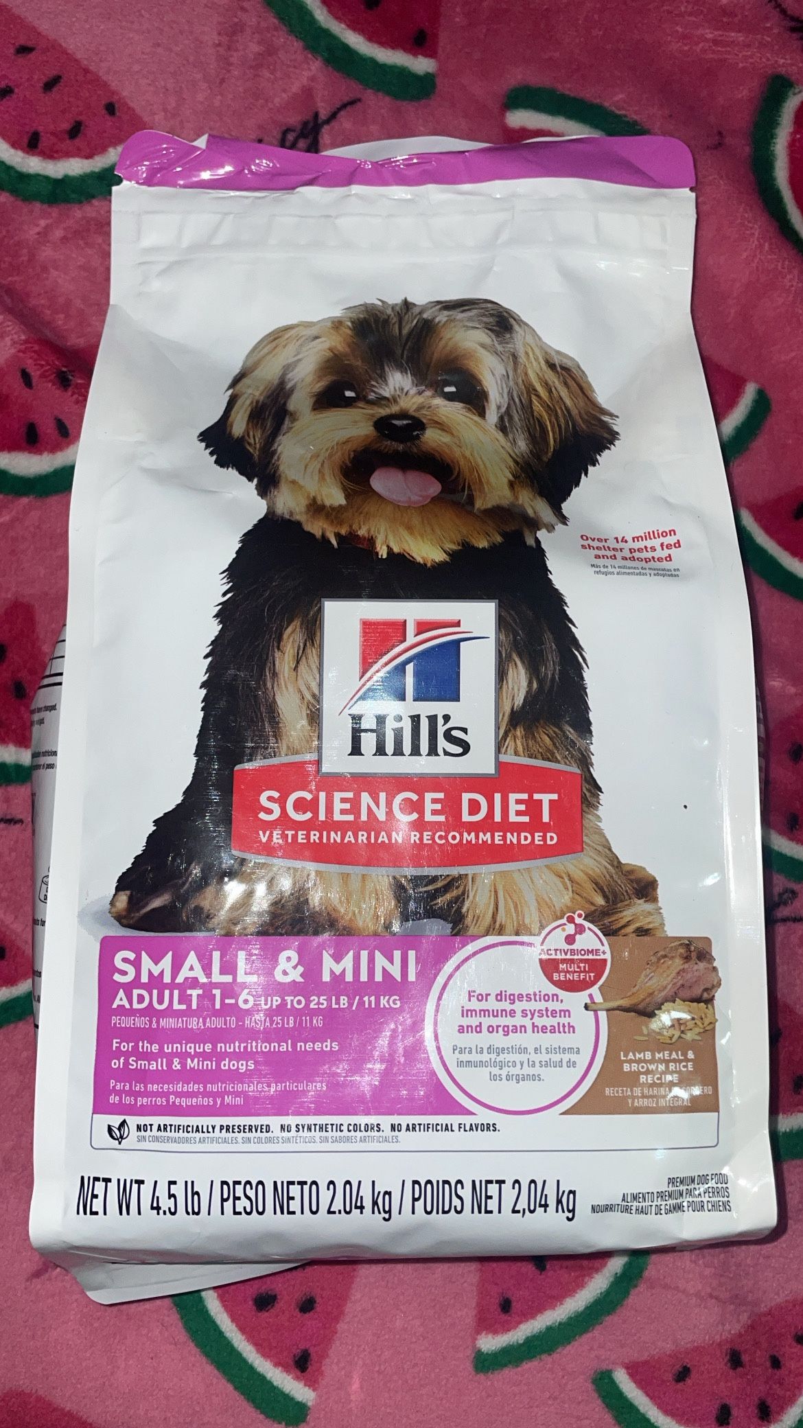 Dog Food 4.5 Lbs