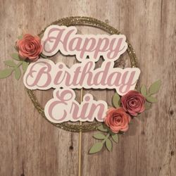 Birthday Cake Topper