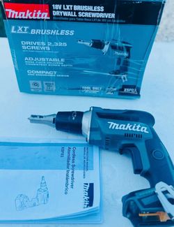 Makita 18V LXT Lithium-Ion Brushless Cordless Drywall Screwdriver (Tool Only)