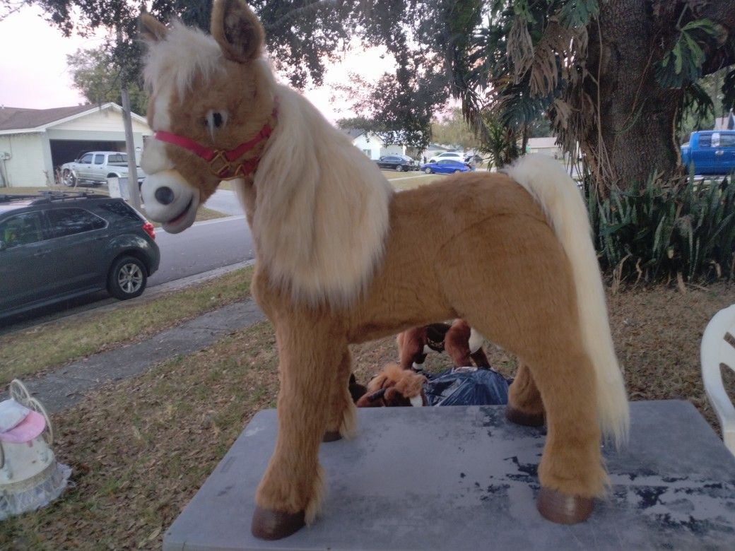 Furreal Friends Life-size Pony Butterscotch Interactive Like New