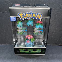 Tomy Pokemon Bulbasaur, Ivysaur, Venusaur, Mega Venusaur Figure 2015 —Read Description— 