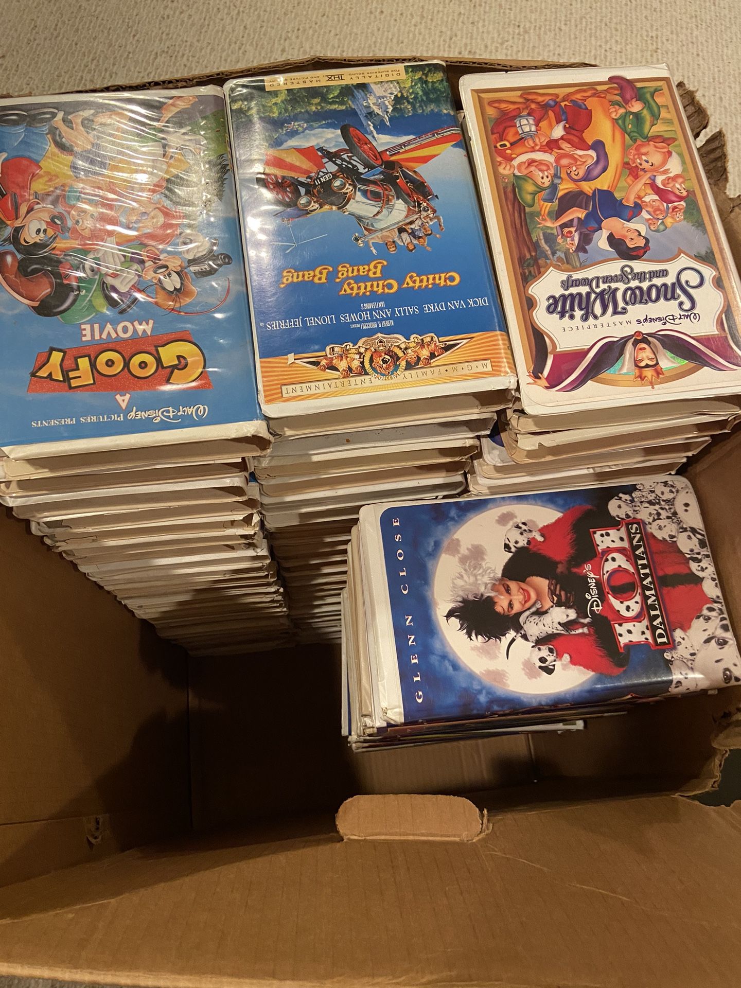 86 Disney VHS
