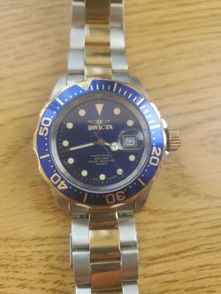 Invicta Pro Diver Men's Watch - 40mm, Steel, Gold (ZG-17057)