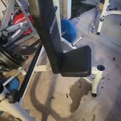 Weights Bench, With 45 Pounds Olympic Barbell