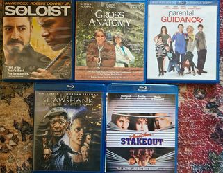 Lot of 5 Blu-ray movies