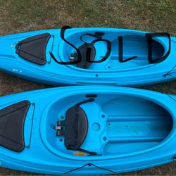Lifetime Payette Kayak With paddles