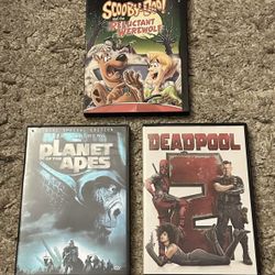 Lot of 3 DVD Movies - Mixed Genre - Comedy-Action/Adventure-Drama 2002,2006,2018