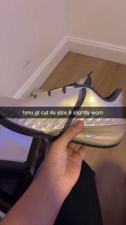 gt cut 4s slightly worn size 9