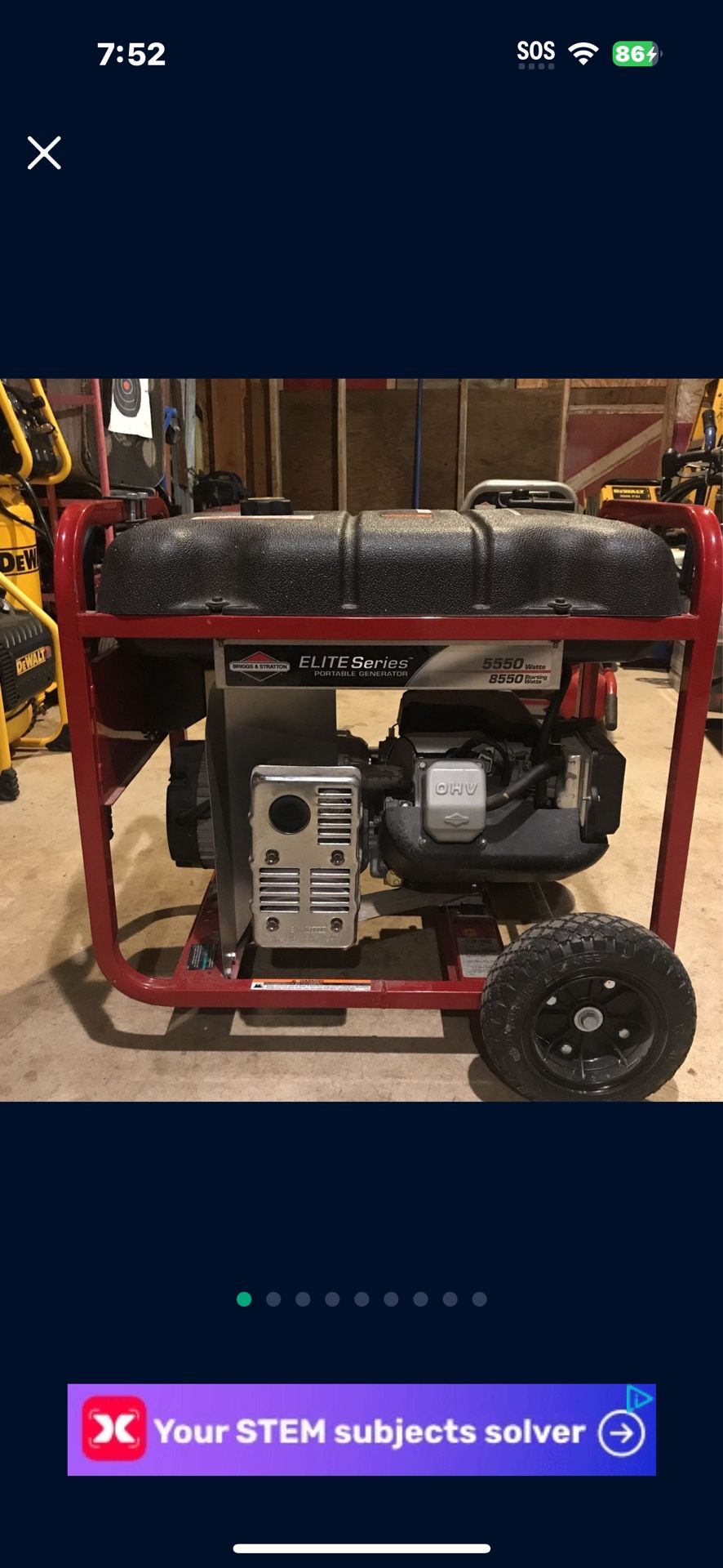 Briggs And Stratton Elite Series Portable Generator