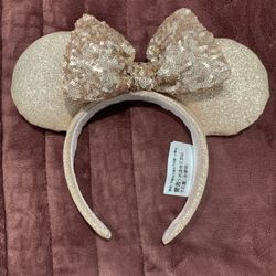 Rose Gold Disneyland Ears 