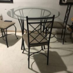 Glass table