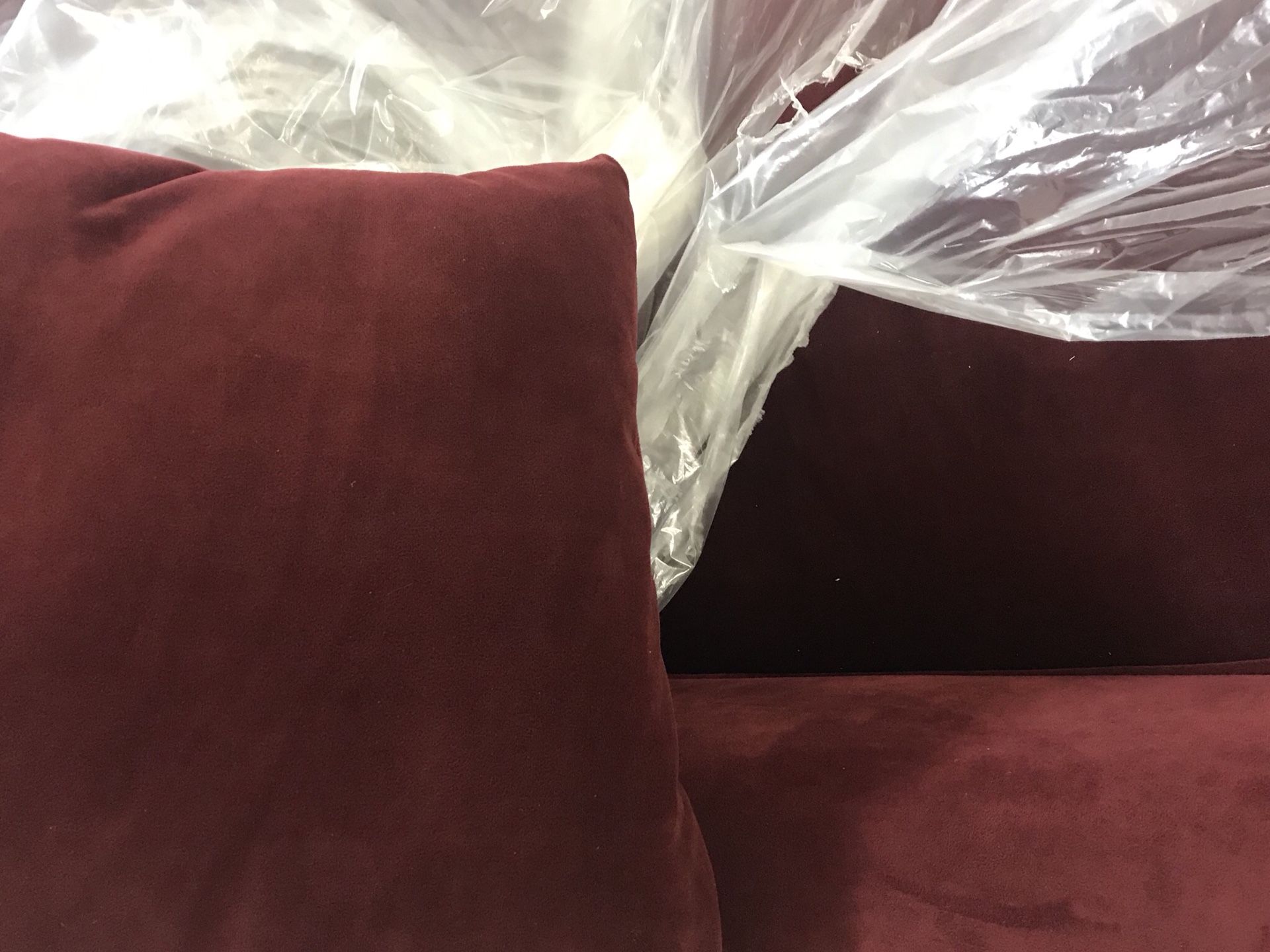 Red Velvet Sofa Pier 1 Imports