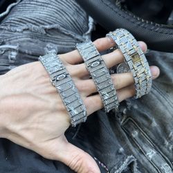 Luxury iced out watches