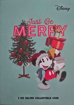 2023 Niue Disney Season’s Greetings Endless Joy 1 oz Silver Proof Coin