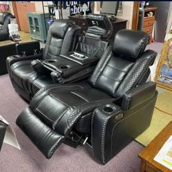Party Time Power Recliner Sofa By Ashley 