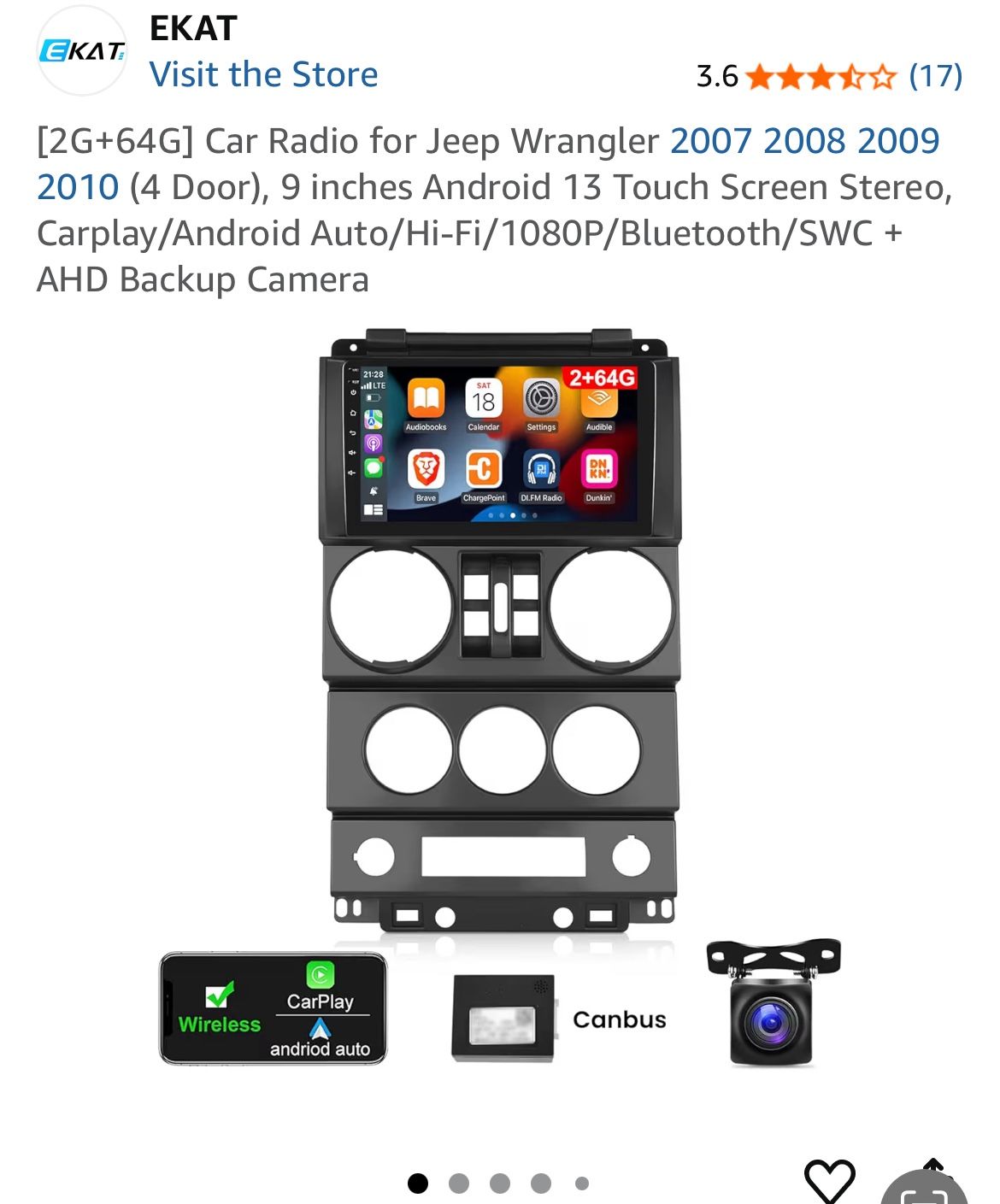 Car Radio For Jeep Wrangler