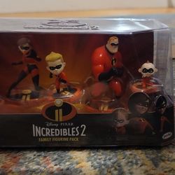 JAKKS Pacific The Incredibles 2 Family 5-Pack Junior Supers Action Figures