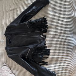 Women’s Leather Jacket Size L