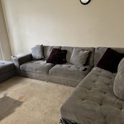 7 Seater Sofa With Cushions