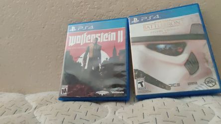 PS4 games opened but never used them.
