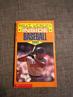 Bruce Weber's Inside Baseball 1992 Scholastic