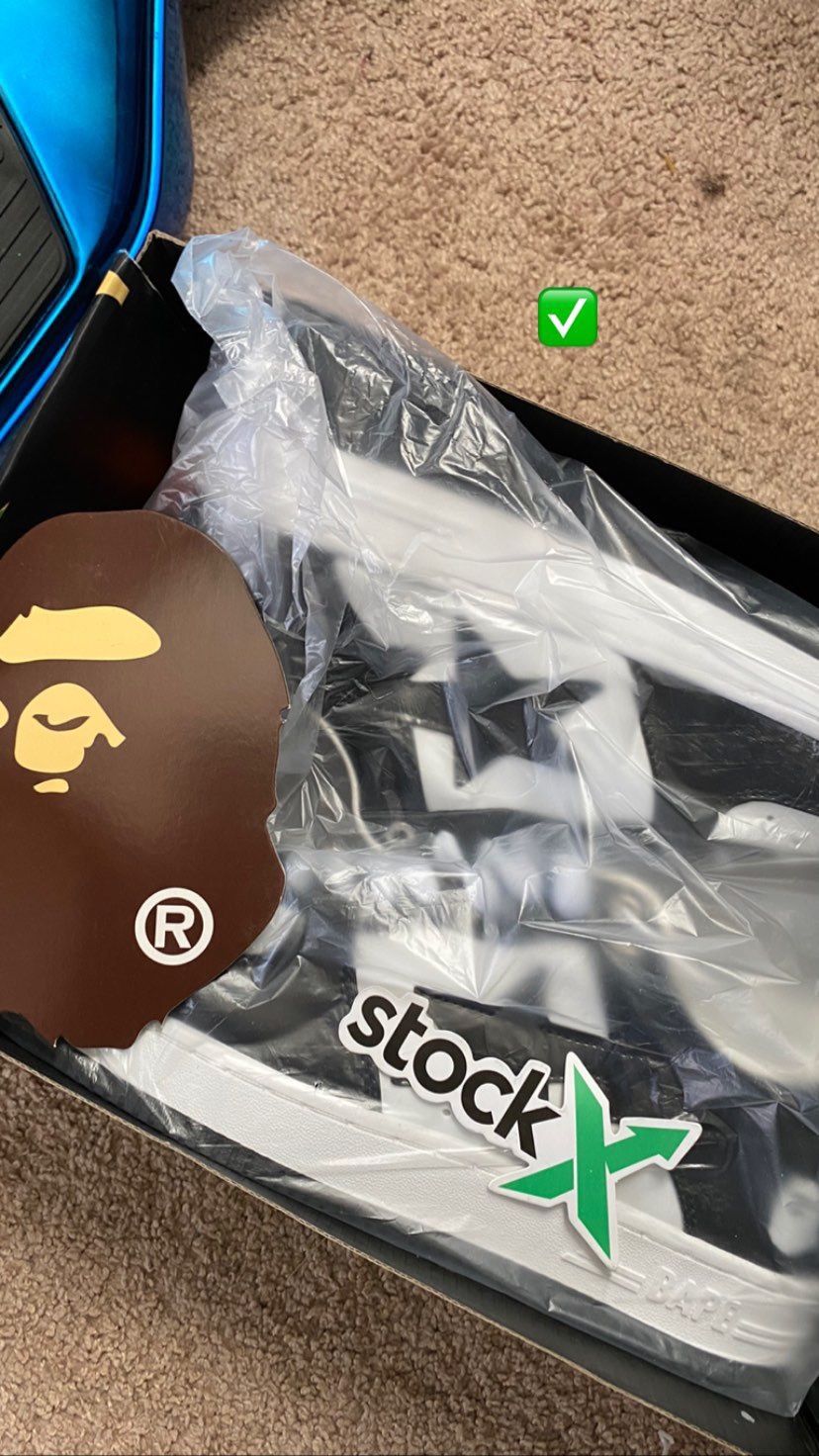 A Bathing Ape BapeSta Low US Men 11