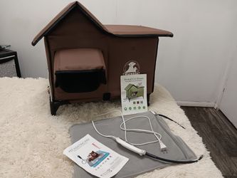Heated cat house Bohemia