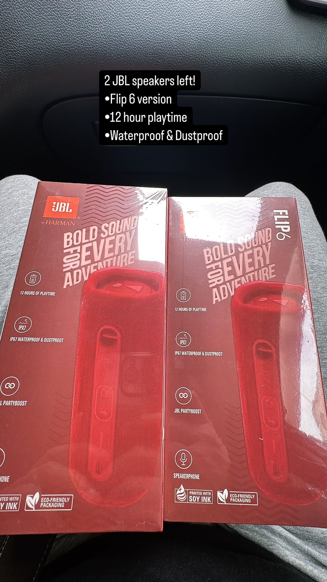 JBL FLIP 6 SPEAKERS
