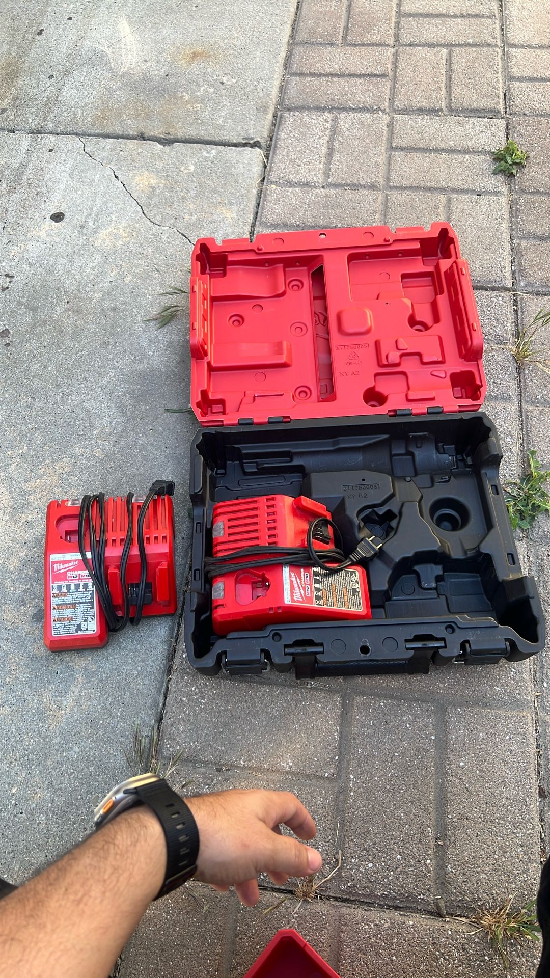 Drill Case And Chargers M18 And M12
