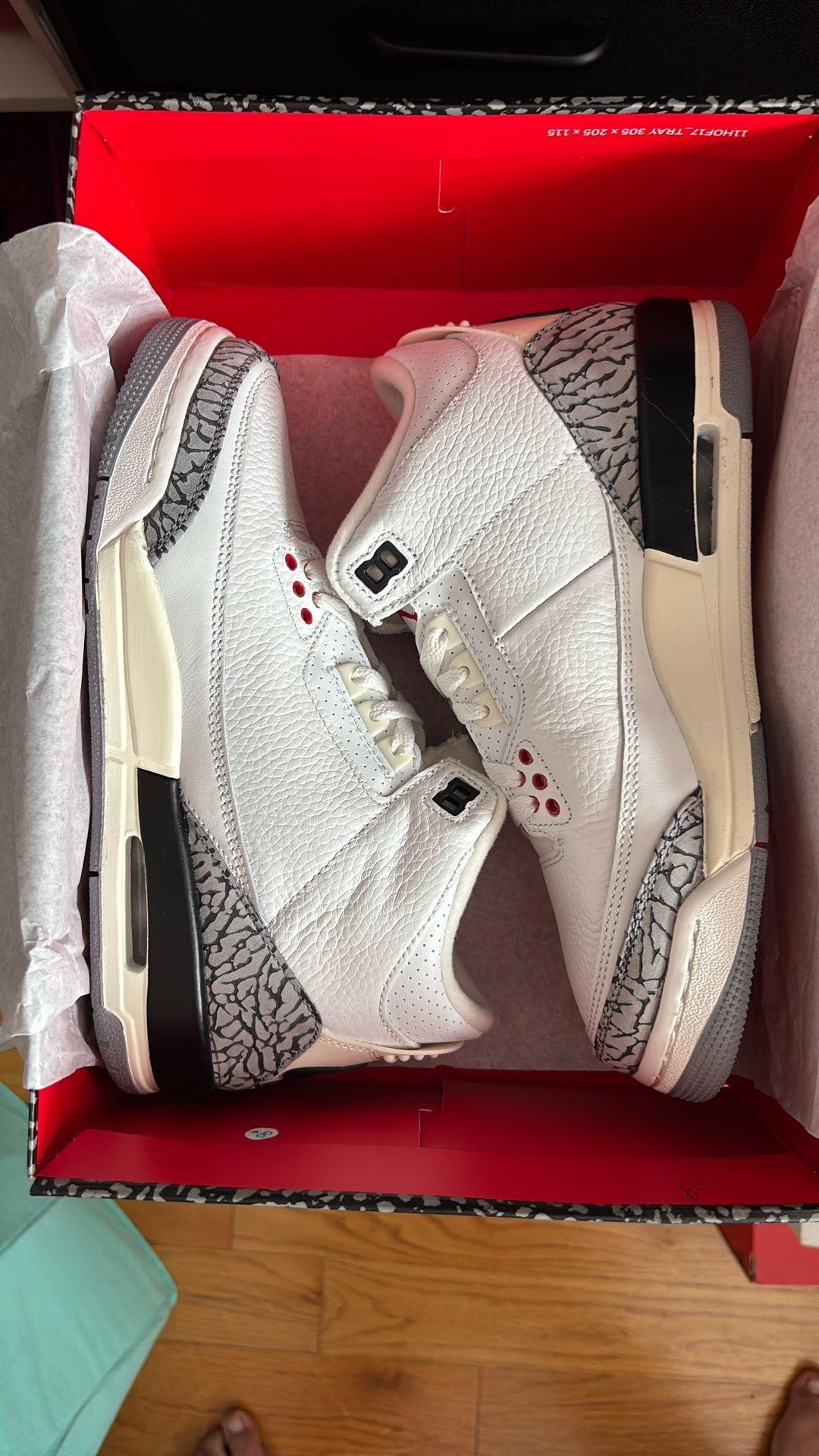 Jordan 3 Reimagined Grade school 6y