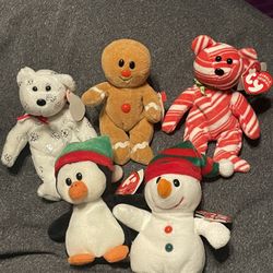 Ty Jingle Beanie Baby Christmas Collection 