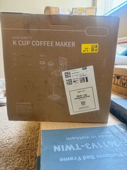 K cup coffee maker
