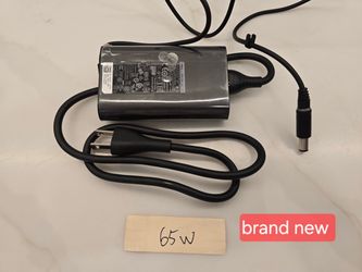 Brand New Dell 65W Laptop Power Adapter