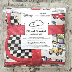 Little Sleepies Disney Cars Cloud Blanket