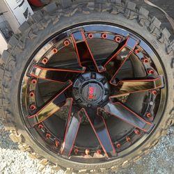 Selling 1 Single 33x12.5R22 Brand New Wheel And Tire