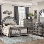 4 PIECES BEDROOM SET