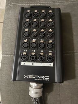 XSPRO 16 × 4 Channel 100' Pro Audio Stage Snake Combo